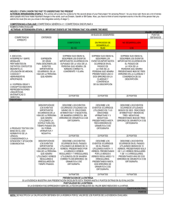 ingles 2 2015 rubrica actividad integradora etapa 2