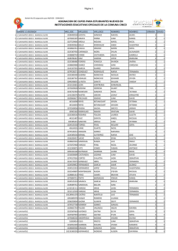 asignaci&oacute;n de cupos comuna 5