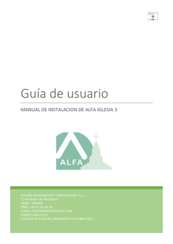 Gu&iacute;a de usuario