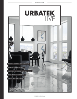 2016 selection exterior / outdoor area/ ext&eacute;rieur fachada