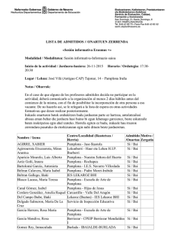 lista admitidos Erasmus +