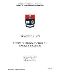 PR&Aacute;CTICA N 9 - Escuela Polit&eacute;cnica Nacional