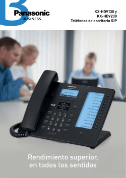 Rendimiento superior, en todos los sentidos