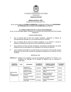 Res. 059-2015 Tutores acompa&ntilde;amiento