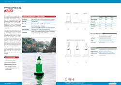 Boyas especiales A800