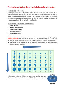 Propiedades Periodicas