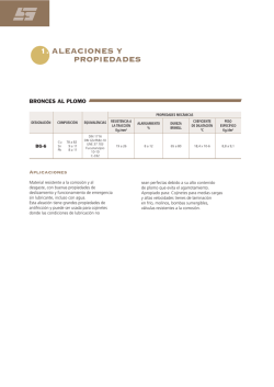 1. ALEACIONES Y PROPIEDADES