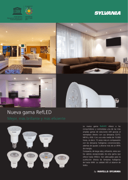Nueva gama RefLED - Havells Sylvania