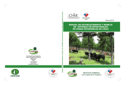 manual de establecimiento y manejo de sistemas silvopastorales en