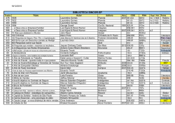 t&iacute;tulos de livros - Sincor-SP