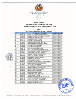 resultados prueba t&eacute;cnica de habilitaci&oacute;n