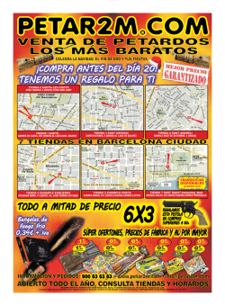 VENTA DE PETARDOS LOS M&Aacute;S BARATOS