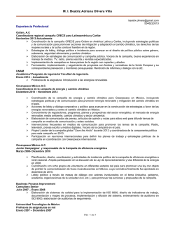 M. I. Beatriz Adriana Olivera Villa