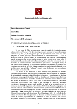 Departamento de Humanidades y Artes