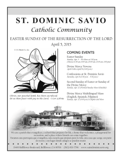 April 5, 2015 - St. Dominic Savio Church