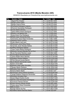 Transvulcania 2010 (Media Marat&oacute;n 24K)