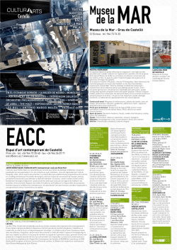 Museu de la MAR - CulturArts Castell&oacute;