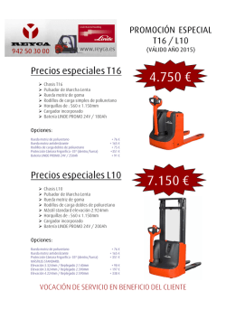 Promoci&oacute;n T16