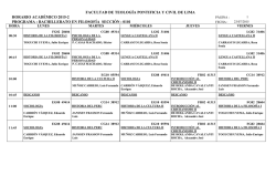 0101 - Facultad de Teolog&iacute;a Pontificia y Civil de Lima