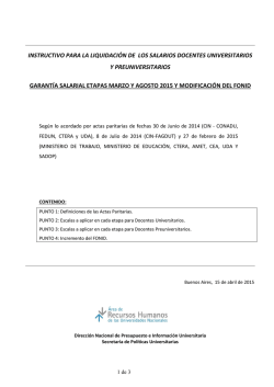 instructivo para la liquidaci&oacute;n de adicionales acordados