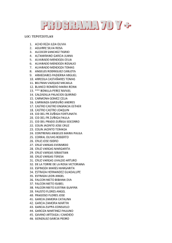 loc: tepotzotlan 1. acho reza ilda olivia 2. aguirre silva rosa 3