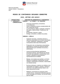 Red de Contenidos 2015