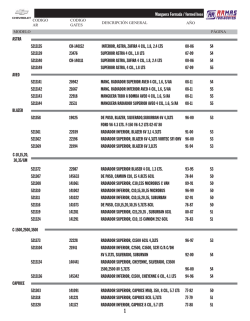 ASTRA 5213135 CH-140152 INFERIOR, ASTRA, ZAFIRA 4 CIL, 1.8