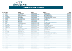 II Trail San Jos&eacute; del Valle, 29/11/2015