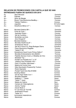 relacion de promociones con cartilla que se han entregado