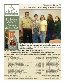 Current () - Saint Sabina Parish