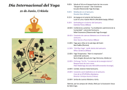 Consultar programa de actividades