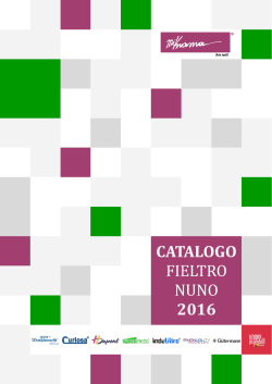 CATALOGO FIELTRO NUNO 2016