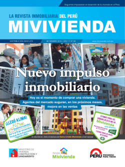 Nuevo impulso inmobiliario
