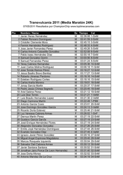 Transvulcania 2011 (Media Marat&oacute;n 24K)