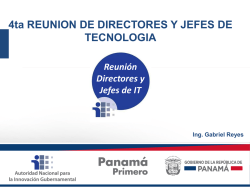 Presentaci&oacute;n de PowerPoint - Autoridad Nacional para la