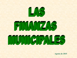 M&oacute;dulo 6 Presentaci&oacute;n Finanzas Municipales Fondo-ISR