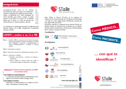 Como PACIENTE... &hellip; con qu&eacute; te identificas