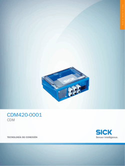 CDM CDM420-0001, Hoja de datos en l&iacute;nea