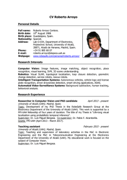 CV Roberto Arroyo