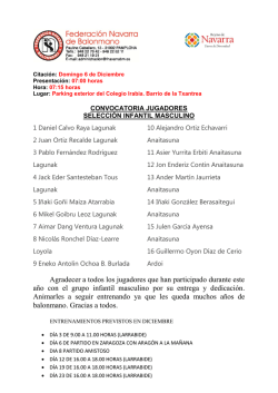 Agradecer a todos los jugadores que han participado durante este