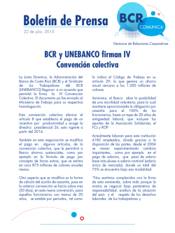 Notas de Prensa RRCC IV Convenci&oacute;n