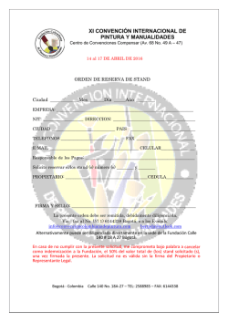 XI CONVENCI&Oacute;N INTERNACIONAL DE PINTURA Y MANUALIDADES