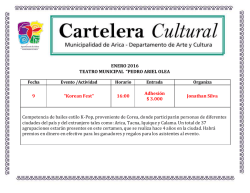 ENERO 2016 TEATRO MUNICIPAL &ldquo;PEDRO ARIEL OLEA 9