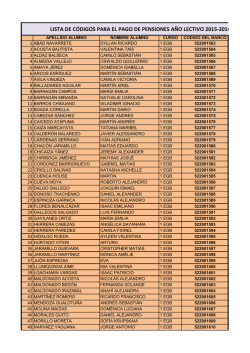 C&oacute;digo de pensiones