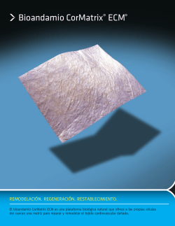 Bioandamio CorMatrix&reg; ECM&reg; ix ECM&reg;
