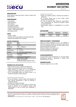 ECUMAT 425 EXTRA - Magenta Pinturas