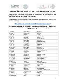 s00 comisi&oacute;n federal para la protecci&oacute;n contra riesgos sanitarios