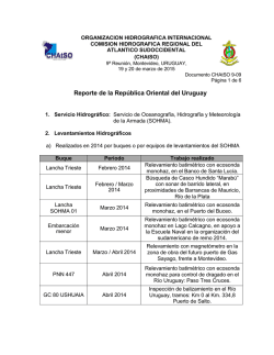 Reporte de la Rep&uacute;blica Oriental del Uruguay