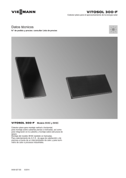 Datos t&eacute;cnicos | Modelo SV3C y SH3C