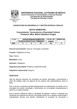 Mtra. Melina Gastel&uacute;m Vargas - Desarrollo y Gesti&oacute;n Interculturales